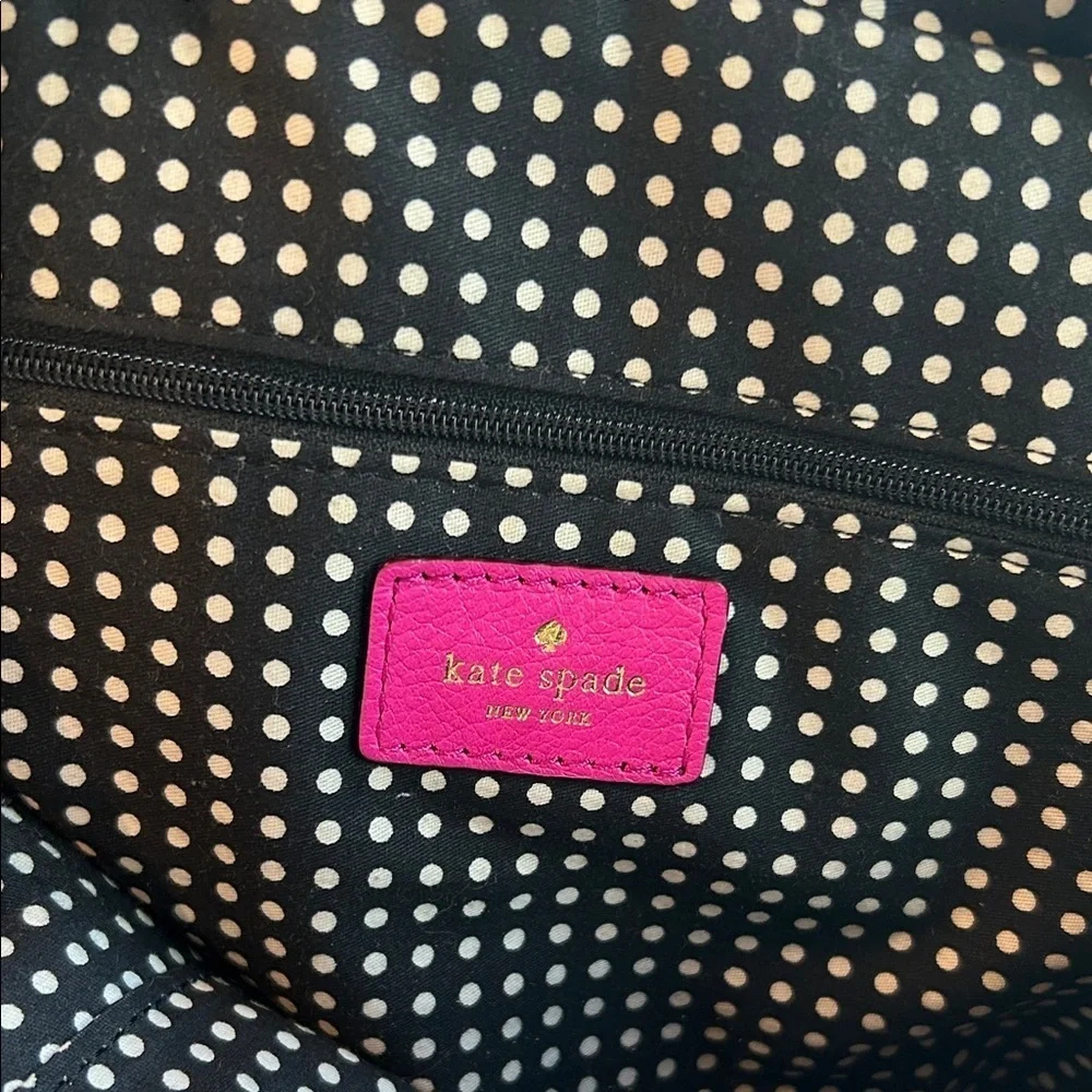 Leather Kate Spade Pink Five Points Kinsey Satchel Tote Bag